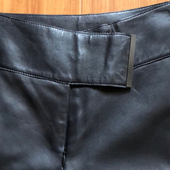 Elie Tahari Leather Pants - Picture 2 of 3